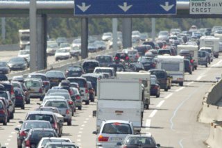 L'autoroute A7, en direction de Marseille, a été très perturbée par le départ des "aoûtiens" (archives).